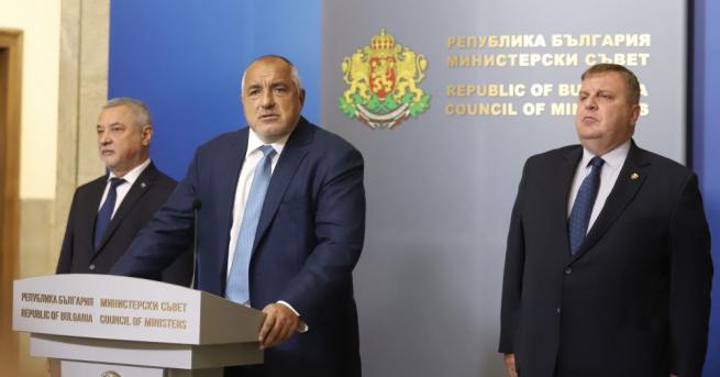 Петима министри се разделят с поста си в кабинета Борисов