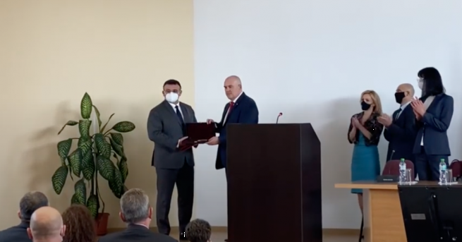 Главният прокурор на Република България Иван Гешев награди досегашния министър