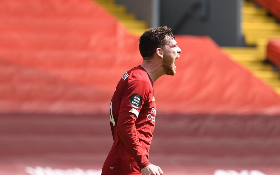 Защитникът на Ливърпул Андрю Робъртсън обяви каква е била основата