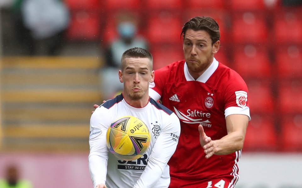 Рейнджърс победи с 1:0 Абърдийн като гост в първия мач