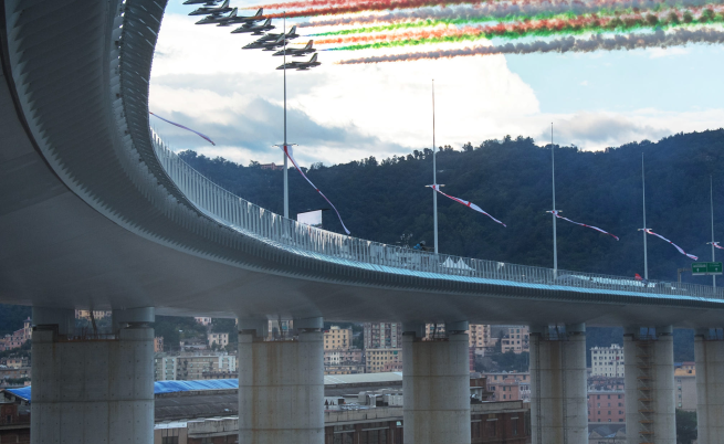 Официално откриха новия мост на Генуа
