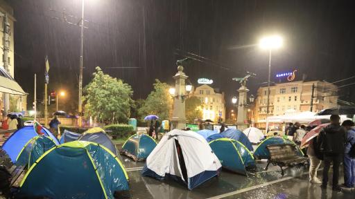  Блокирани остават три кръстовища в центъра на София 