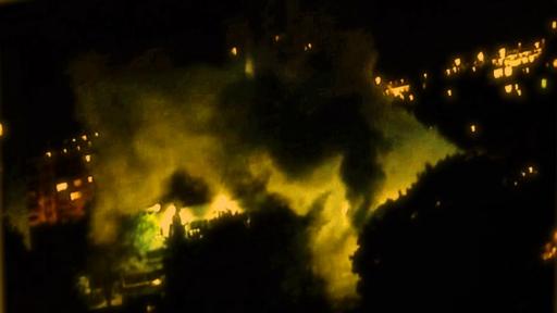  Гърмежи и гъст дим в софийския квартал 