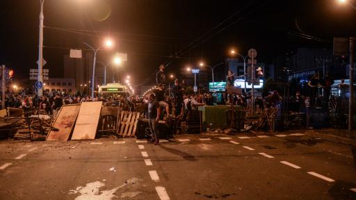  <p>Втора нощ на кървави конфликти в Беларус</p> 