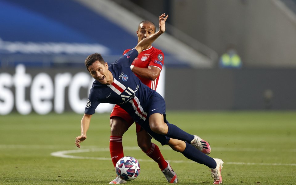 Халфът на Пари Сен Жермен Андер Ерера беше много разочарован