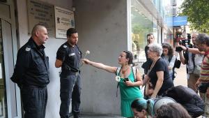 протест пред областната управа в София