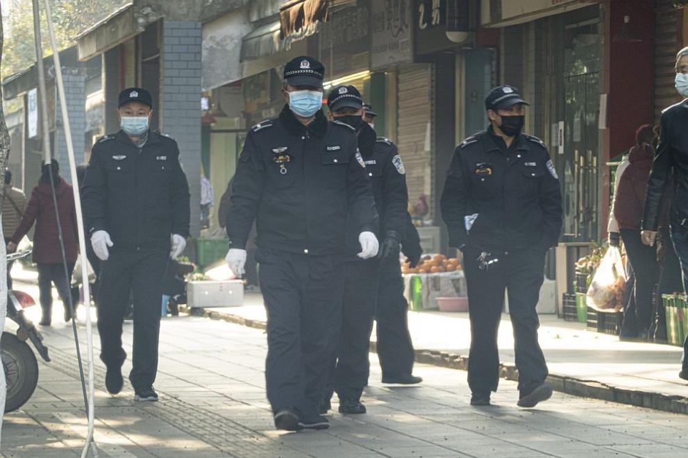 Китай полиция