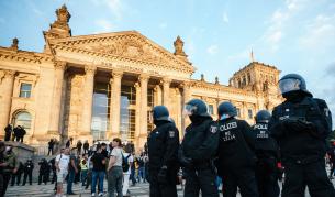 Опит за щурм на Райхстага, стотици арестувани