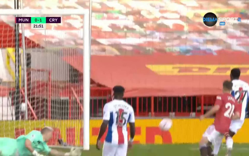 Манчестър Юнайтед - Кристъл Палас 0:1 /първо полувреме/ .native-ad-suggested-news {