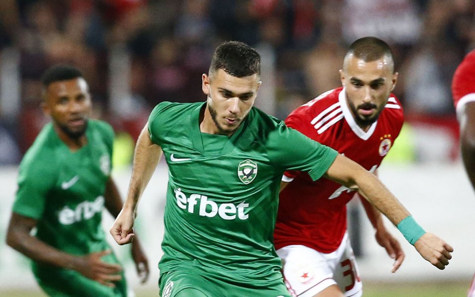 Халфът на Лудогорец Доминик Янков се превръща в основен играч