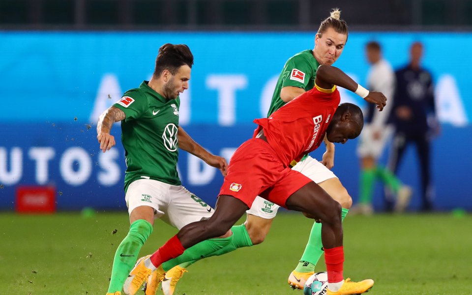 Отборите на Волфсбург и Байер Леверкузен не успяха да си