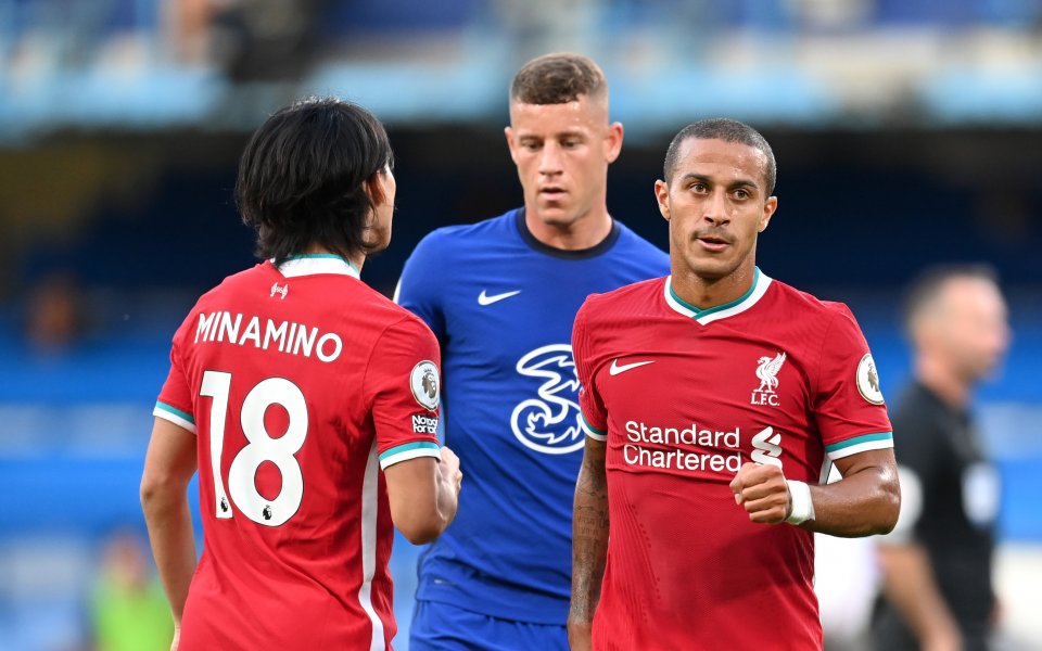 Халфът на Ливърпул Тиаго Алкантара продължава с все повечето си