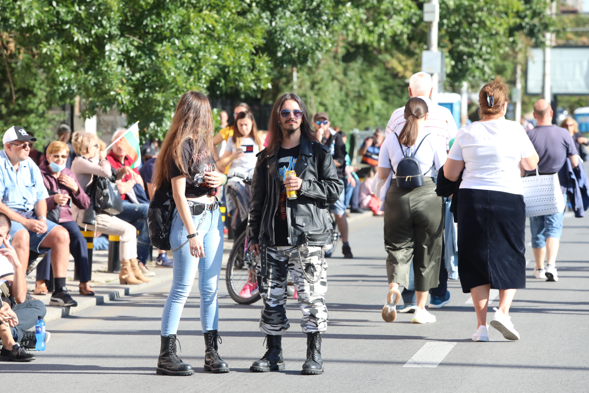 <p>Митинг-концерт блокира &quot;Орлов мост&quot;</p>