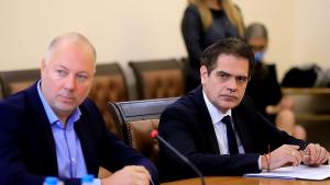 министрите Росен Желязков и Лъчезар Борисов