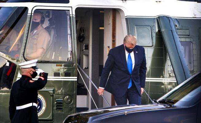 Доналд Тръмп влезе в болница