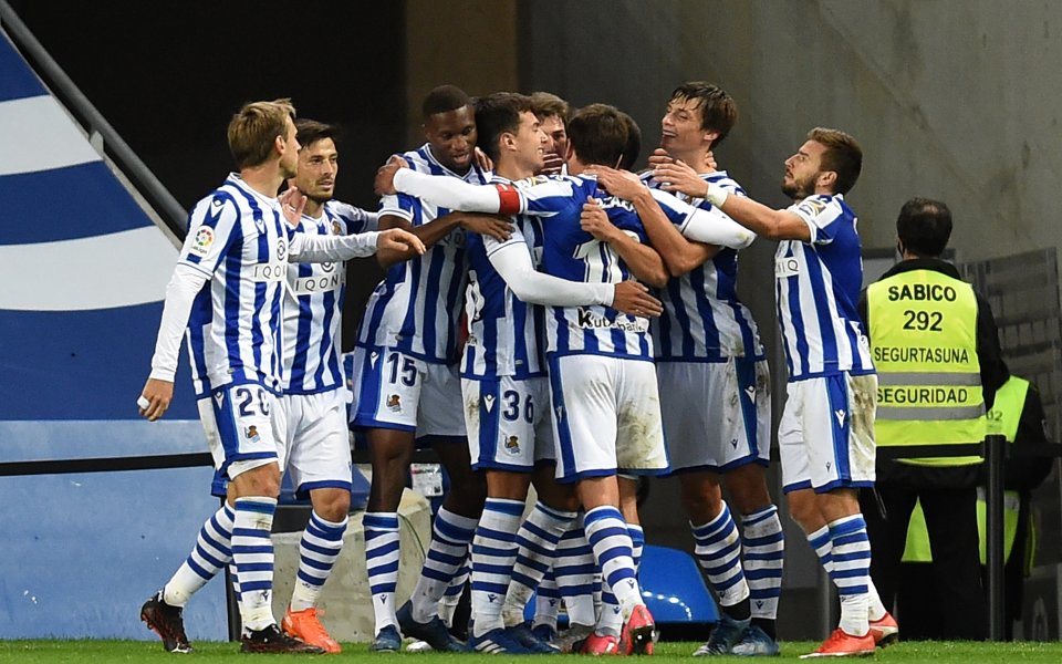 Реал Сосиедад е на първо място в класирането в испанския