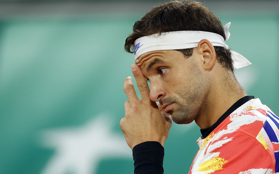 Григор Димитров излиза срещу Стефанос Циципас в битка за място