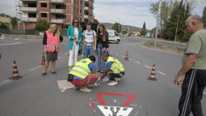 пътна маркировка