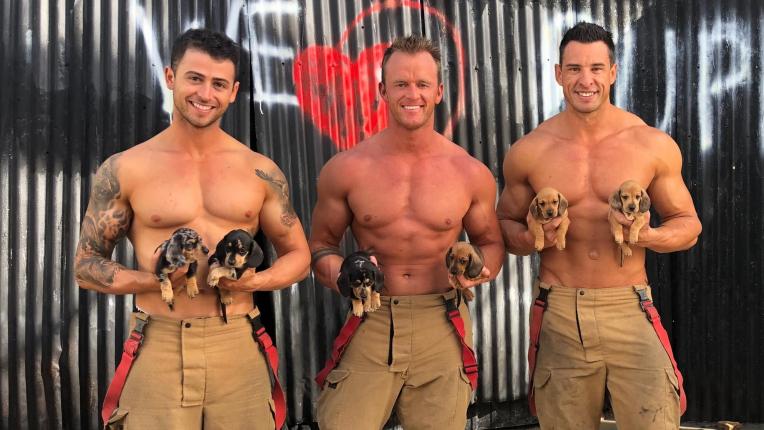 австралийски пожарникари