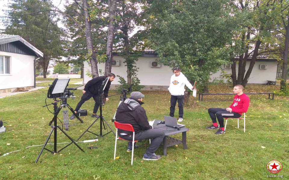 Отборът на ЦСКА се похвали с новината, че УЕФА снима
