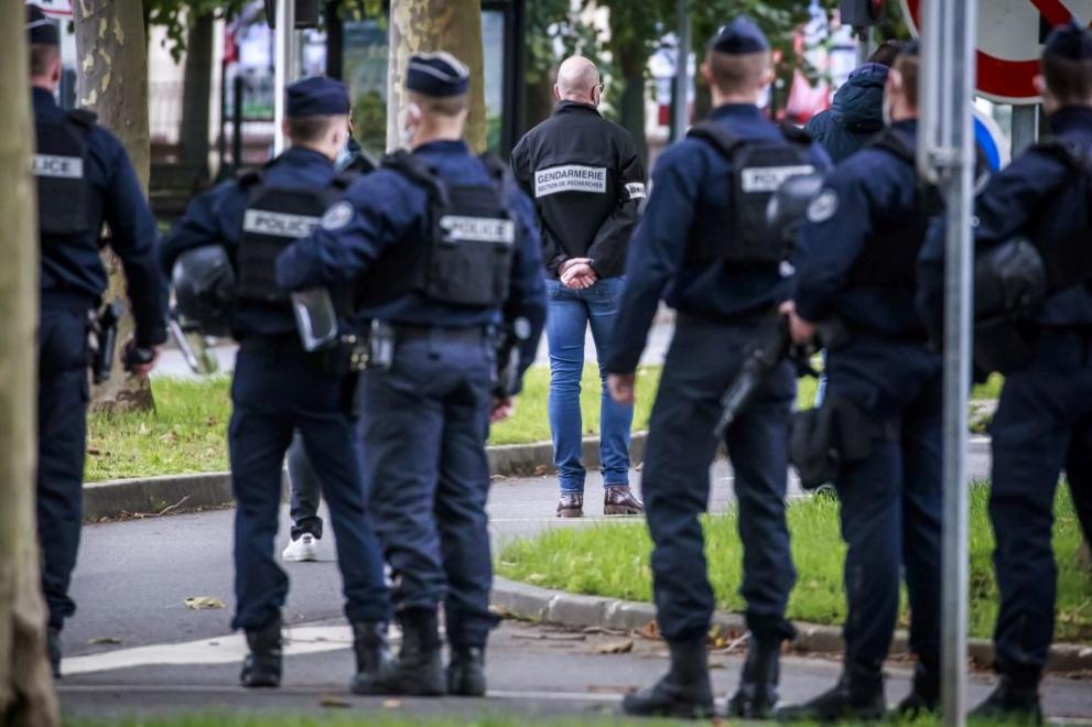 Френският вътрешен министър Жералд Дарманен разпореди забрана за пропалестинските демонстрации,