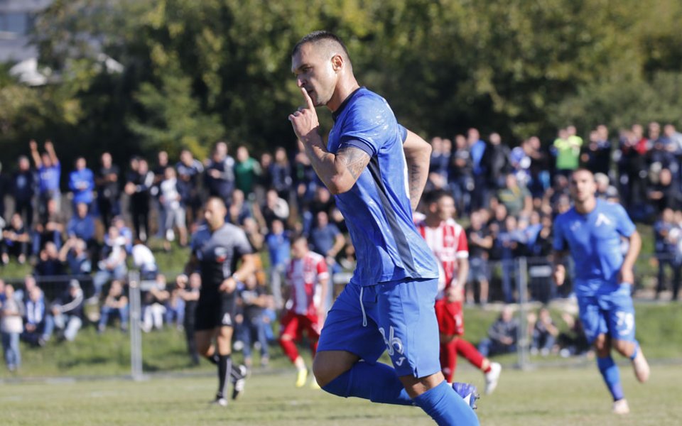 Нападателят на Левски Валери Божинов се обърна към съотборниците си