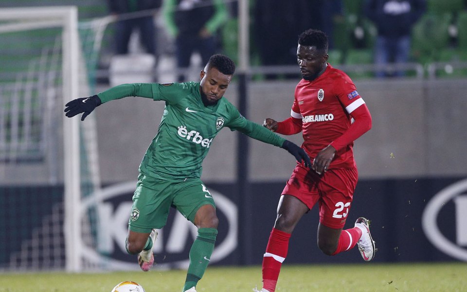 Лудогорец допусна обрат срещу Антверп в Разград в първи мач