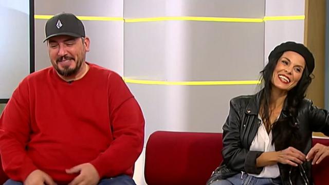 Геро и Людмила Сланева с музикален реверанс към актьорите (ВИДЕО)