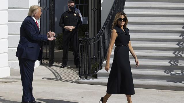 Мелания Тръмп неотразима след коронавируса (ГАЛЕРИЯ)