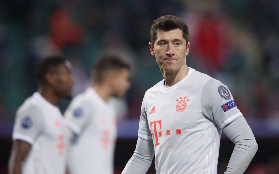 Нападателят на Байерн Мюнхен Роберт Левандовски не отпътува с тима