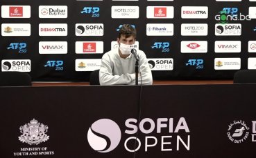 Българският тенисист Адриан Андреев говори преди участието си на турнира