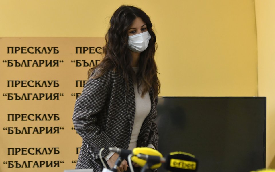 Награждаване на Цветана Пиронкова за спортист №1 за месец септември, 08.11.2020 г.