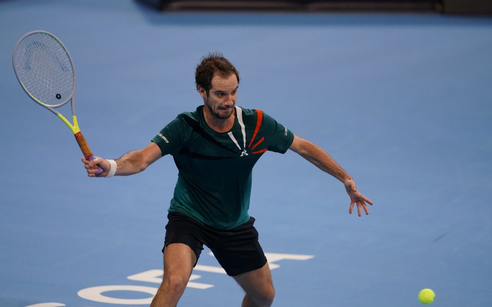 Йонас Форейтек - Ришар Гаске 0:2 (4:6, 2:6) / АТП 250, Sofia Open, 1/8-финали, 11.11.2020 г.