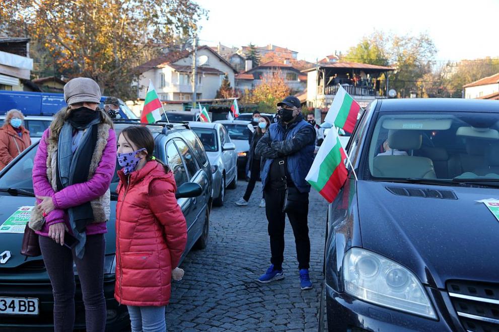 Протест на жители на Княжево