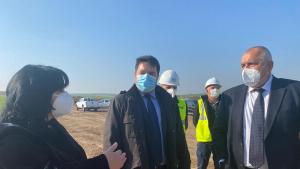 Бойко Борисов на газовата връзка с Гърция