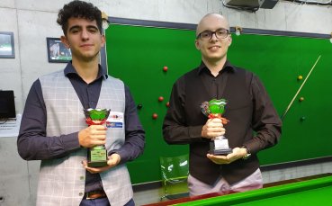 Георги Величков продължава с добротоси представяне в родния снукър шампионат