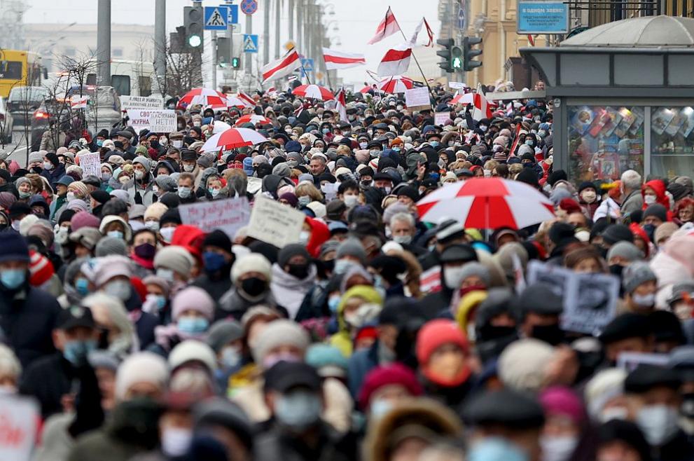 Протестите в Беларус не стихват
