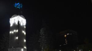 Часовникова кула Разград коледна украса