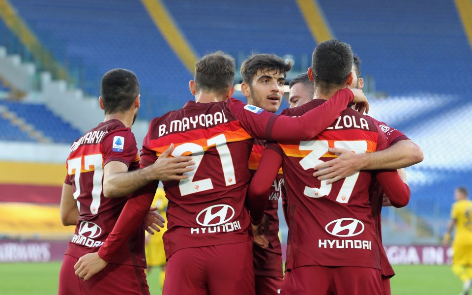 Отборът на Рома постигна убедителна победа с 3:0 като домакин