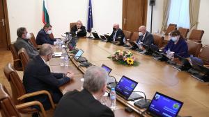 Бойко Борисов и министри Министерски съвет
