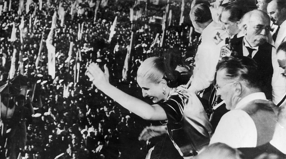 Ева Перон - най-обичаната жена в Аржентина (ГАЛЕРИЯ)