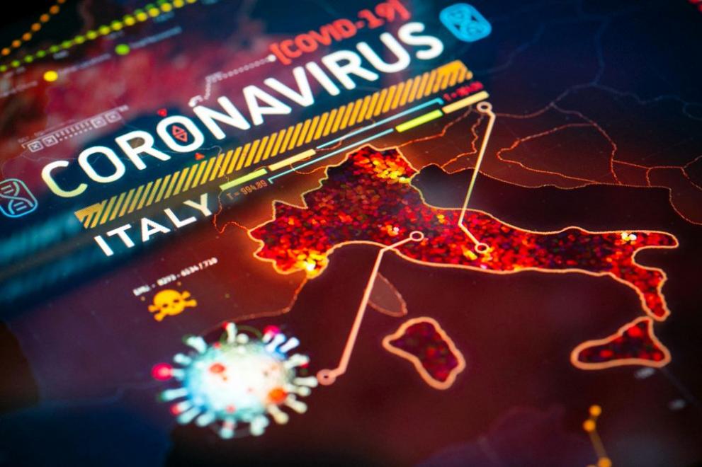 В огнищата в Северна Италия коронавирусът е мутирал в по-заразен и опасен щам