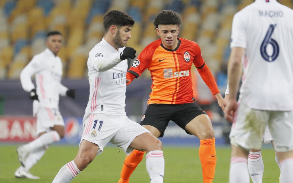 Шахтьор Донецк посреща Реал Мадрид в пети мач от група