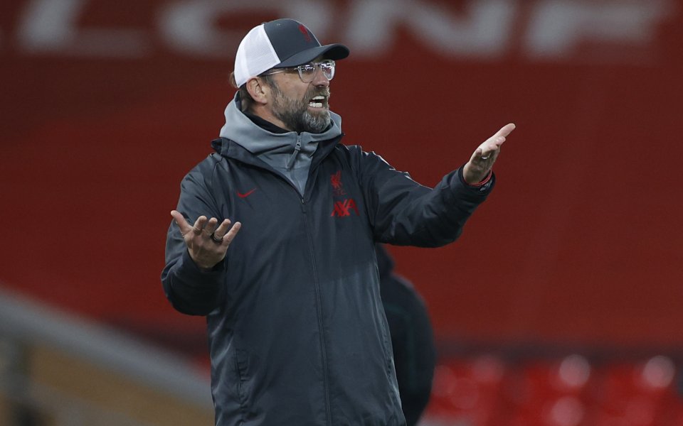 Мениджърът на Ливърпул Юрген Клоп е избор №1 на германската