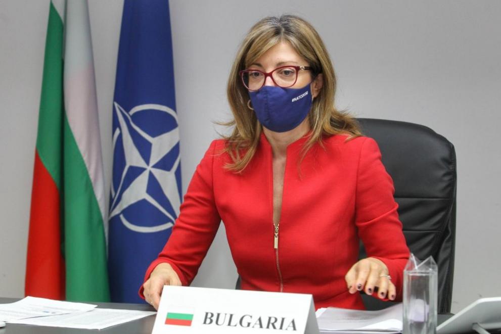 Екатерина Захариева участва в двудневно онлайн заседание на външните министри на страните от НАТО