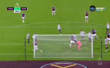 Уест Хям Манчестър Юнайтед 1 0 първо полувреме native ad suggested news