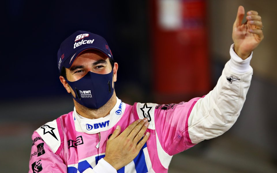 Пилотът на Рейсинг Пойнт Серхио Перес сподели след края на