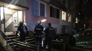 Казанлък пожар жилищен блок