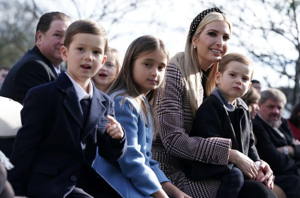 Иванка Тръмп и трите й деца
