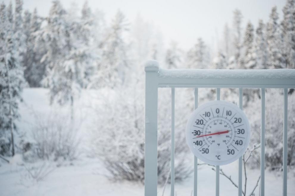 От 15 дни в азиатската част на Русия температурите достигат до минус 40 градуса под нулата